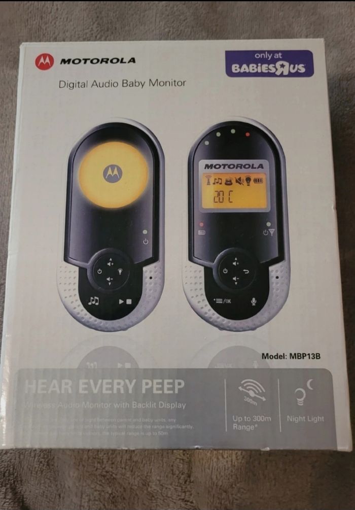Babyphone Motorola NOIR.
