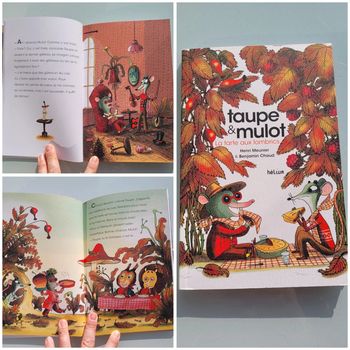 Beau livre Taupe & Mulot, la tarte aux lombrics 🪱 54