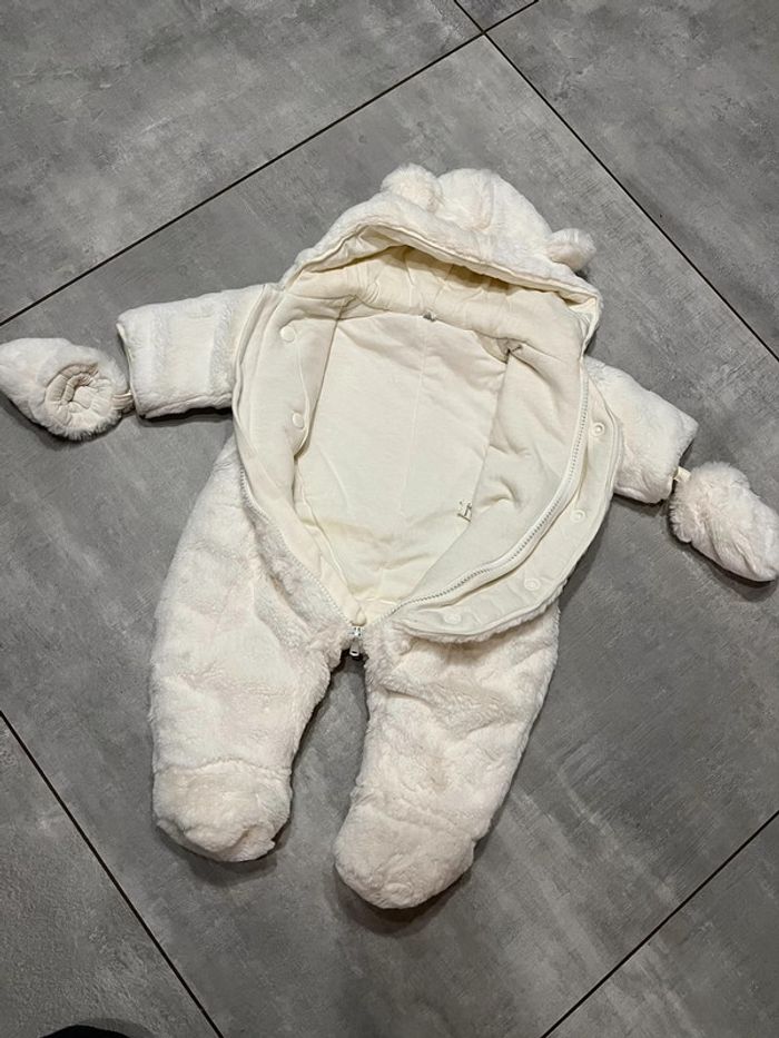 Combinaison absorba nounours/polaire 3 mois - photo numéro 4