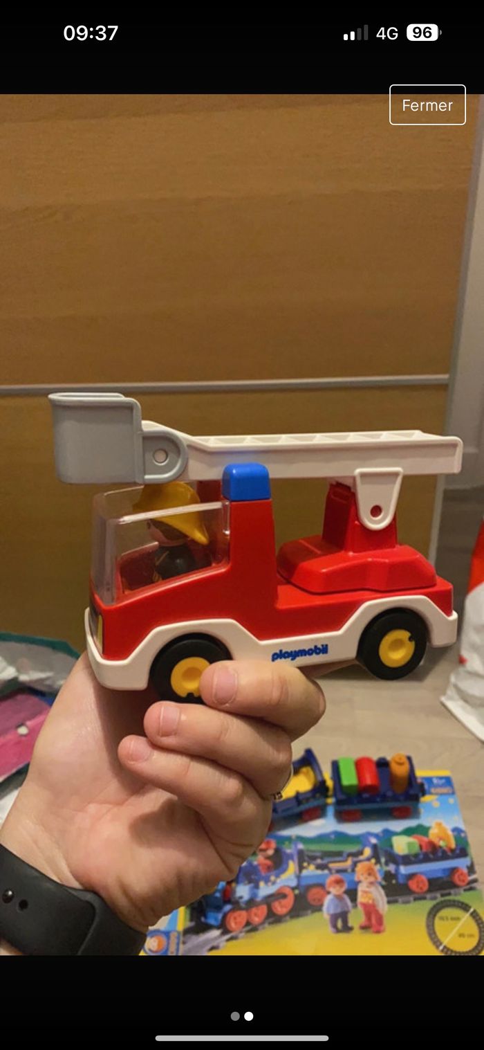 Playmobil 123 pompier - photo numéro 2