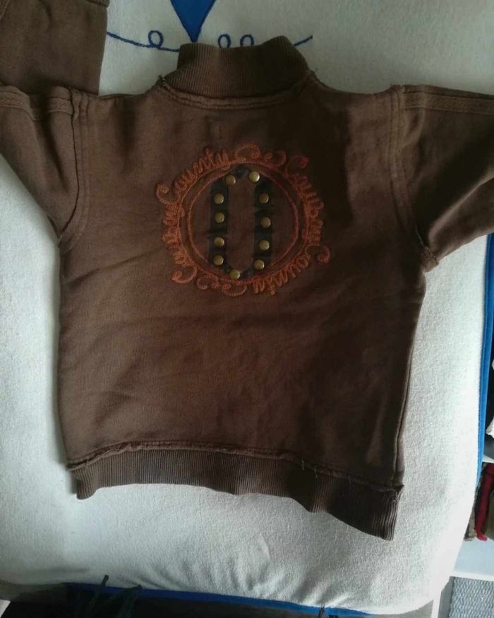 Gilet zippé Orchestra 2 ans garçon - photo numéro 2