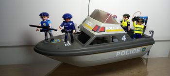 Bateau de police playmobil 
