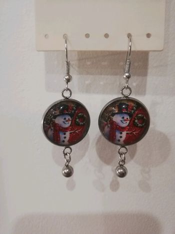 Boucles d oreilles de Noël