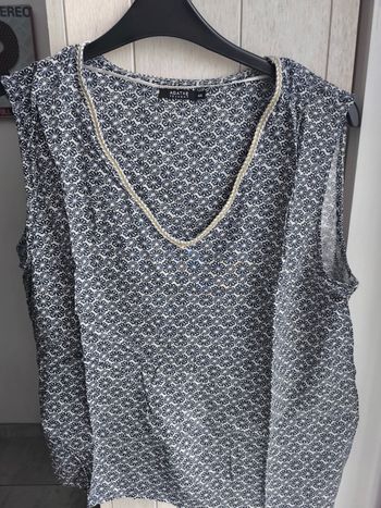 Débardeur/blouse sans manche femme