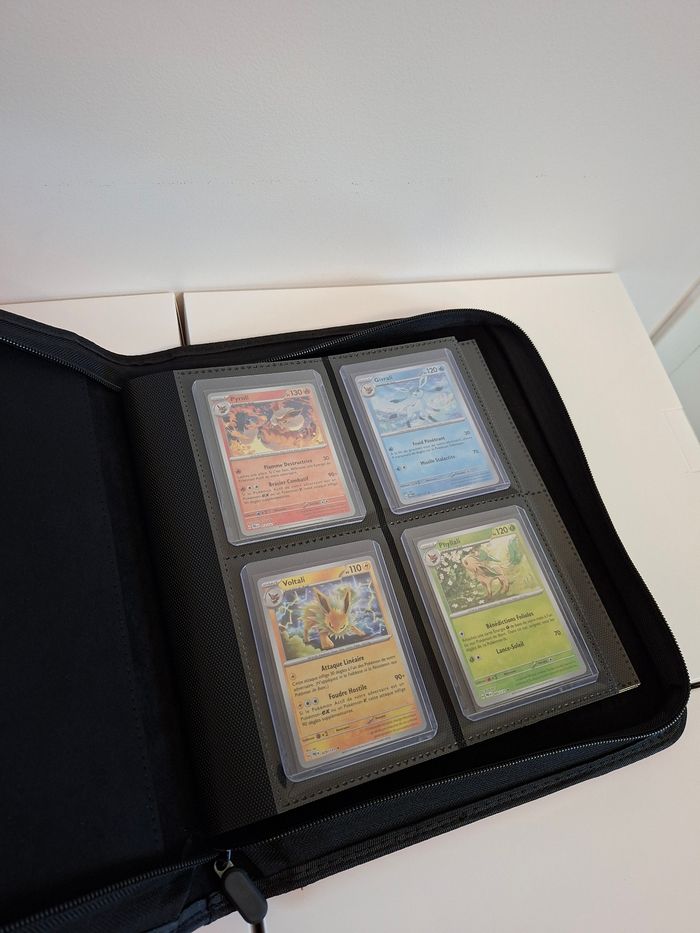 Classeur zip 128 toploaders Pokémon et autres TCG Coloris rouge 🟥 - photo numéro 5