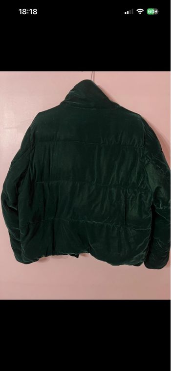Doudoune verte, Zara