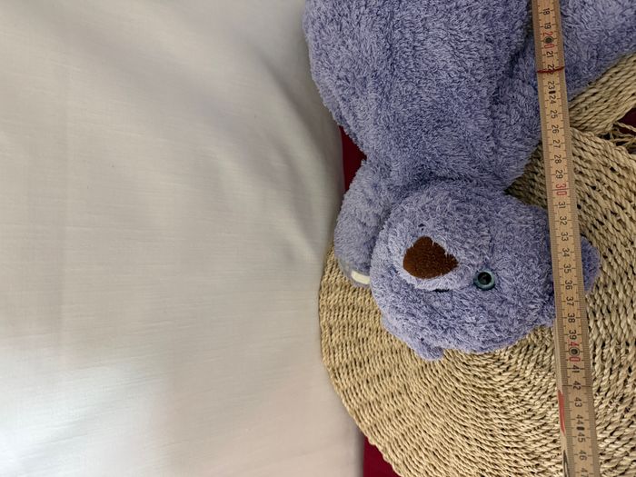 Doudou ours mauve violet NOUNOURS - photo numéro 3