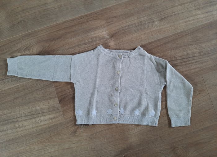 Gilet doré à boutons avec étoiles blanches Vertbaudet 3 ans (94 cm)