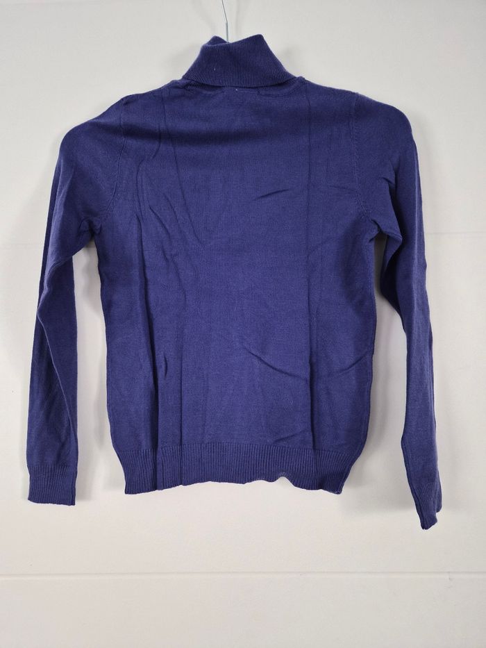 Sous pull bleu électrique - photo numéro 4