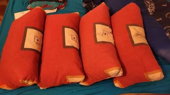 4 coussins