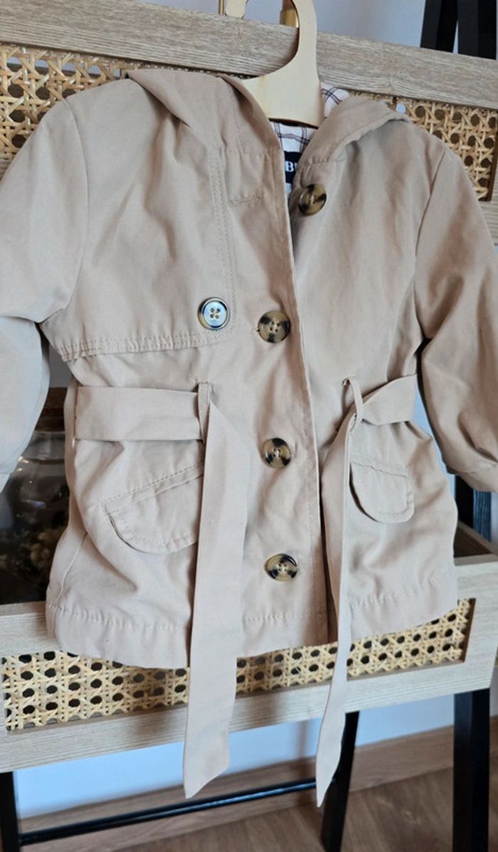 Trench beige Kiabi - photo numéro 2