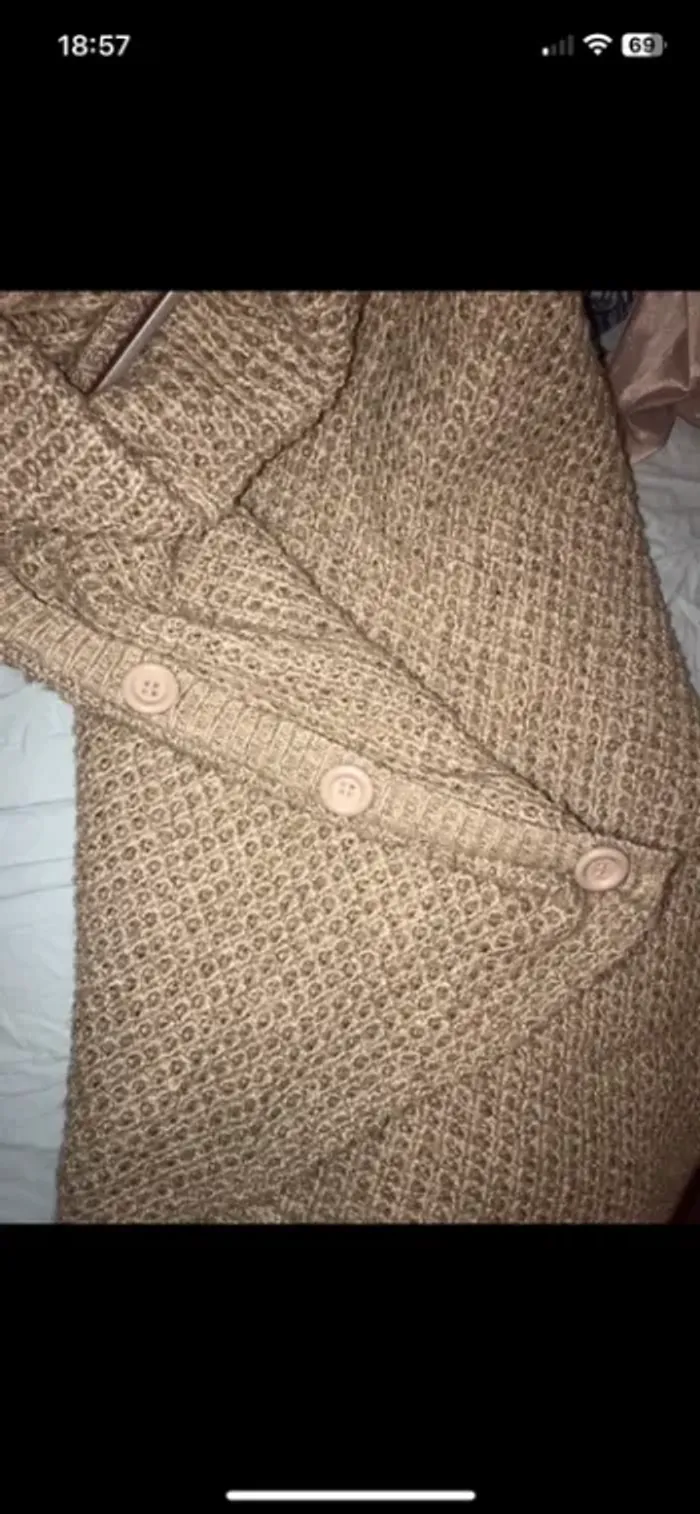 Poncho en maille - photo numéro 3