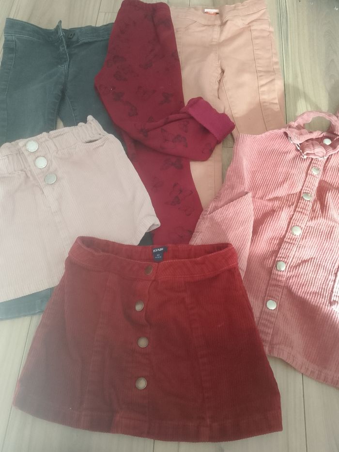Lot bas fille 4 ans