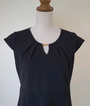 Robe noire sans manches R.P Tamar Taille 36