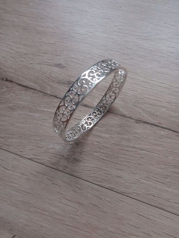 Bracelet en argent 925 plaqué Rhodium