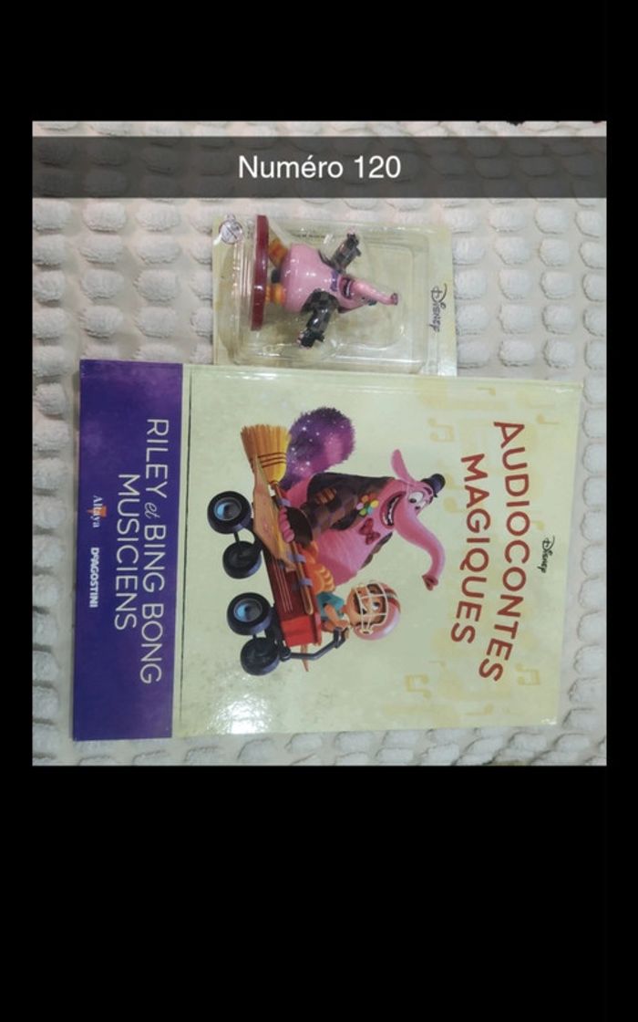120ēme audioconte magique collection altaya deagostini livre et figurine disney audio conte