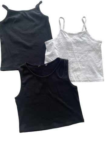 Lot de 3 crop tops taille 9/10 ans