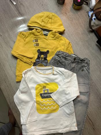 Ensemble 3 pièces obaibi 18 mois