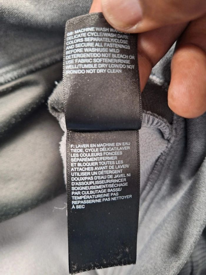 Veste zippée The North Face a capuche / XL junior gris bleu (544) - photo numéro 11