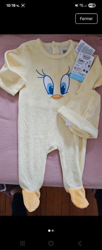 Pyjama bébé 6 mois