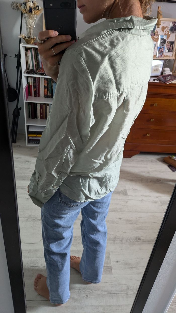 Chemise vert d'eau - photo numéro 2