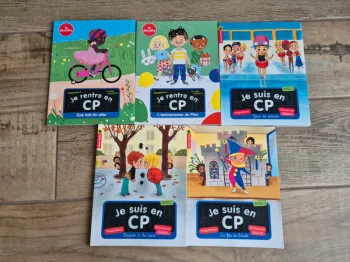 Lot de livres je suis et je rentre en CP