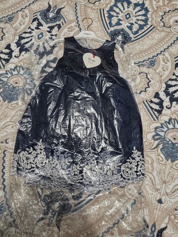 Robe bleu nuit soirée