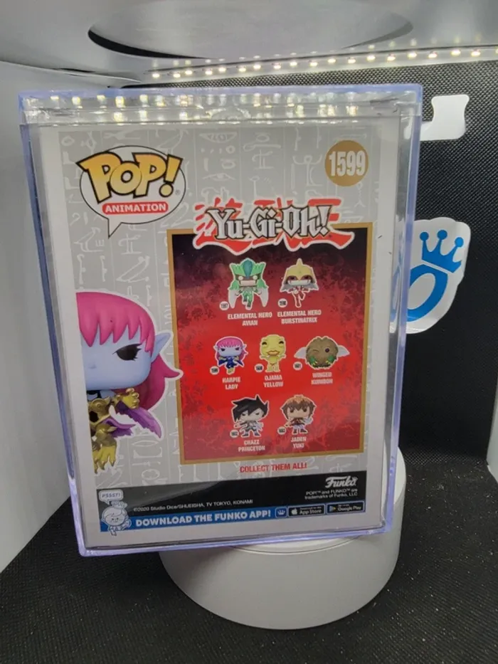 Pop Harpie Lady Chase Yugioh + Hardcase - photo numéro 3