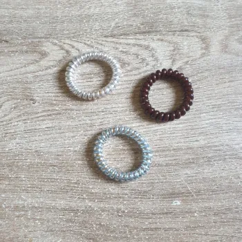 🩷 Lot 3 Bracelets/élastiques cheveux #emyfleury_accessoirescheveux