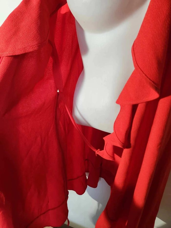 Robe Rouge - Gémo - Taille 46 - bon État. - photo numéro 6