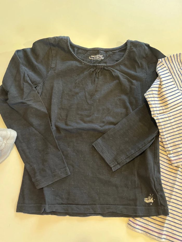 Lot 2 tee shirts fille 8 ans orchestra - photo numéro 2