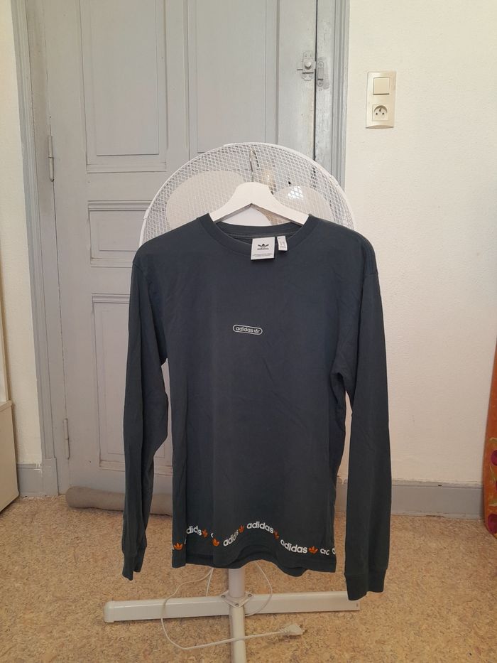 Tee-shirt manches longues ADIDAS  homme - photo numéro 9
