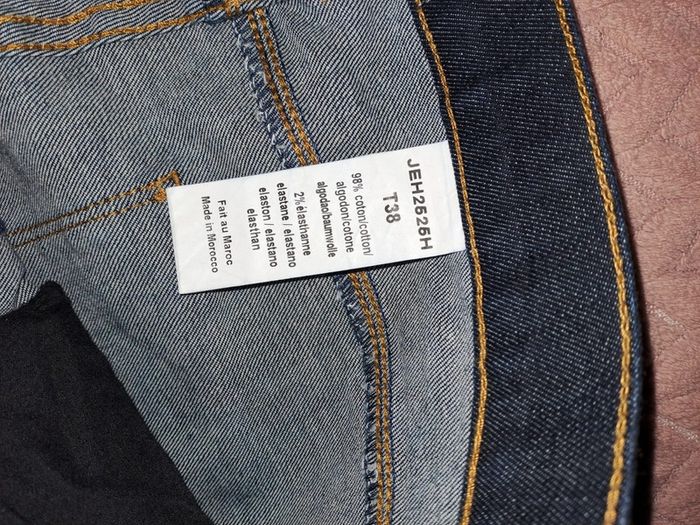 Jean homme bleu Best Mountain 38 comme neuf - photo numéro 4