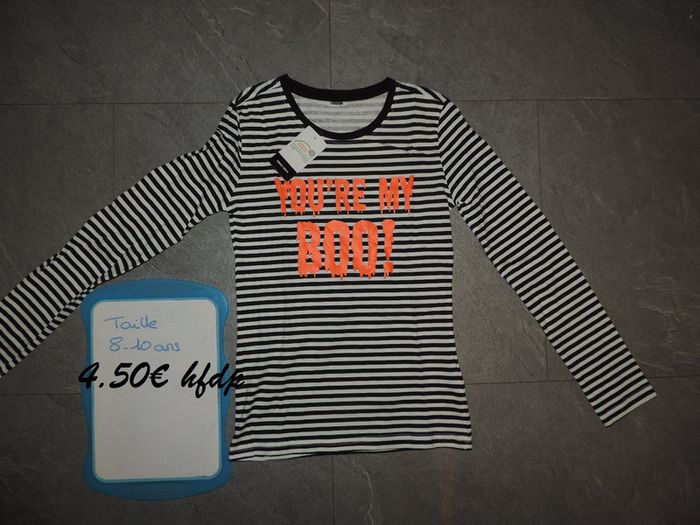tee shirt taille 8-10 ans