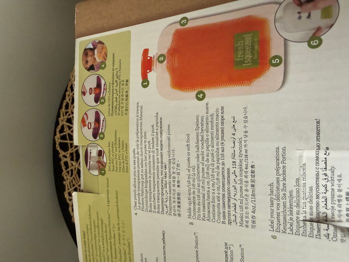 Pot de conservation 50 gourdes squeeze pouches - photo numéro 5