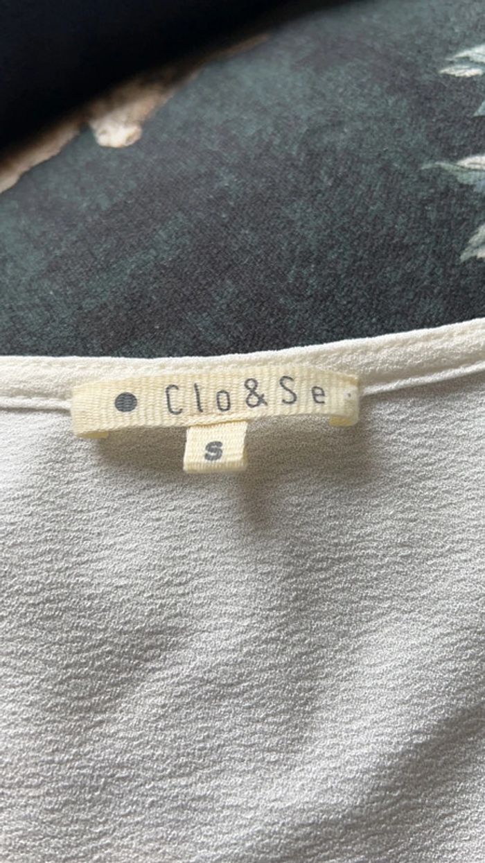 Top blanc et doré - photo numéro 6