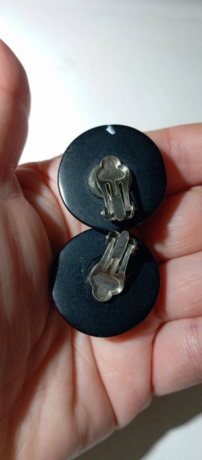 Clips d'oreilles vintage 50's - photo numéro 5