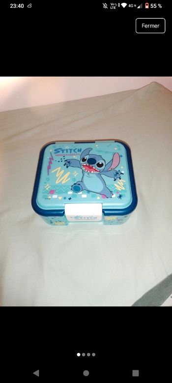 Boîte à goûter Stitch 