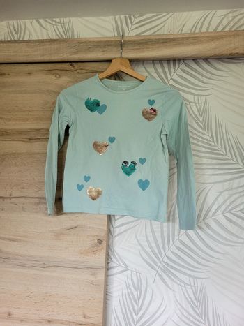 Tee shirt manche longue fille 10 ans kiabi