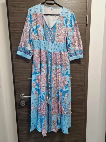 Robe bleu - Aumora - XL - neuve