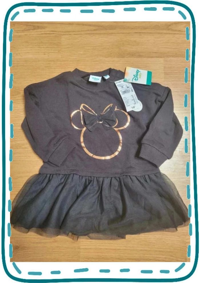 Robe minnie manche longue