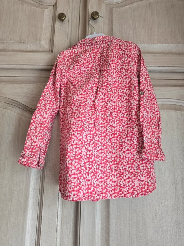 Chemise blouse liberty fleurie okaïdi 3 ans - photo numéro 3