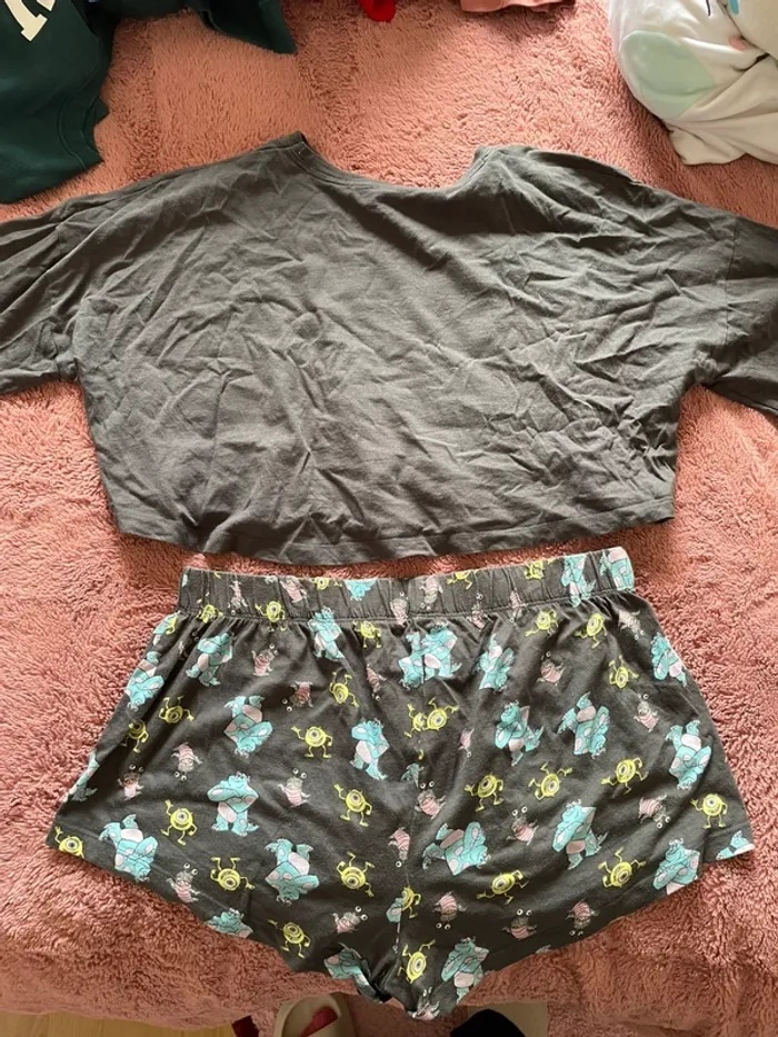 pyjama short monstres et compagnie - photo numéro 5