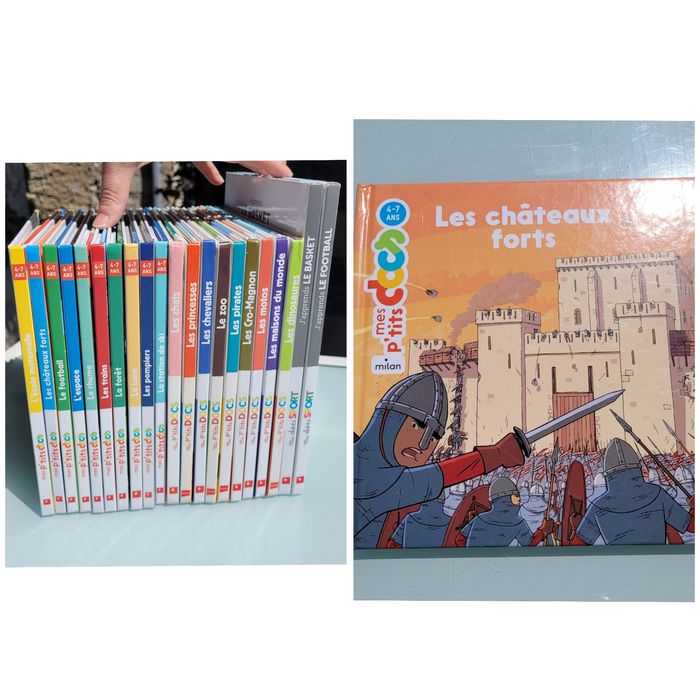 Mes P'tits Docs, 4-7 ans 🛡 Les Chateaux Forts 🏰 - photo numéro 1