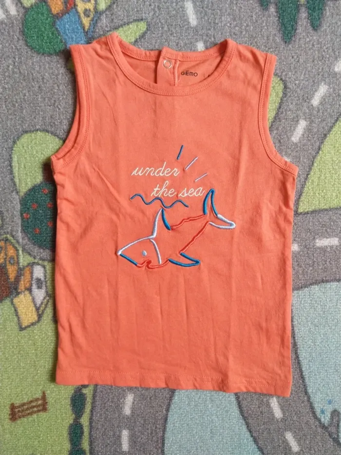 Ensemble Short et débardeur, neuf, gemo, taille 4 ans - photo numéro 8