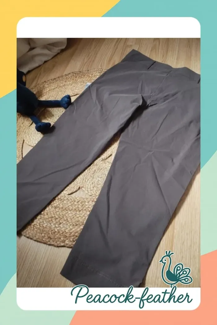 Pantalon marron 48 neuf - photo numéro 5