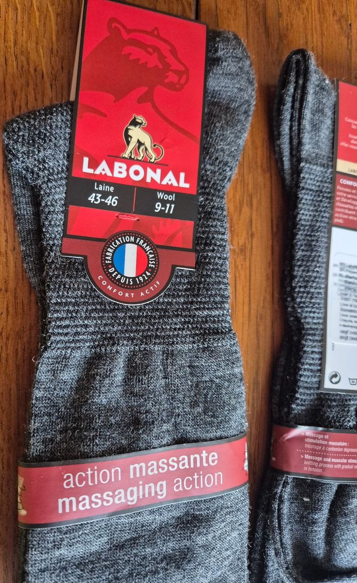 Lot 3 paires de chaussettes LABONAL.confort actif massante - photo numéro 5