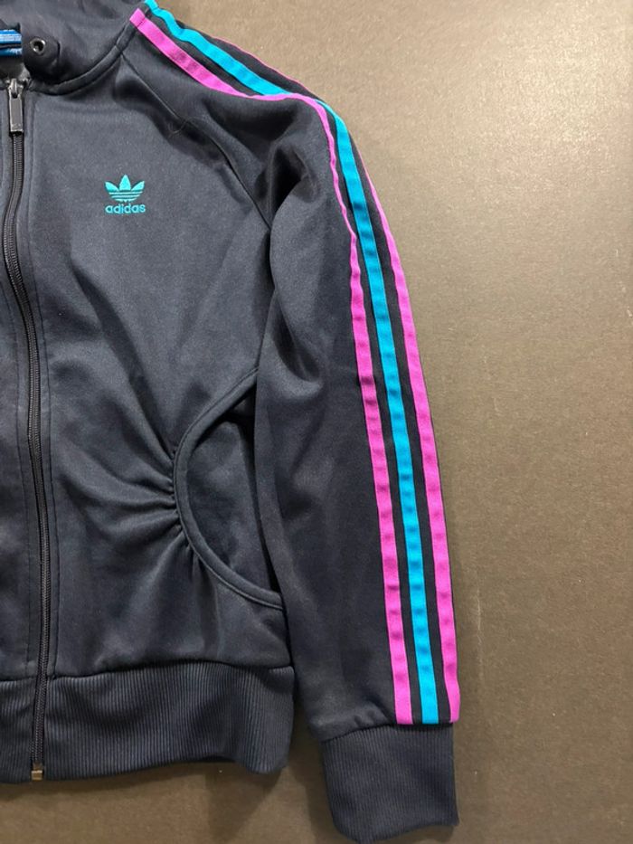Pull à capuche Adidas Vintage  Taille S - photo numéro 4