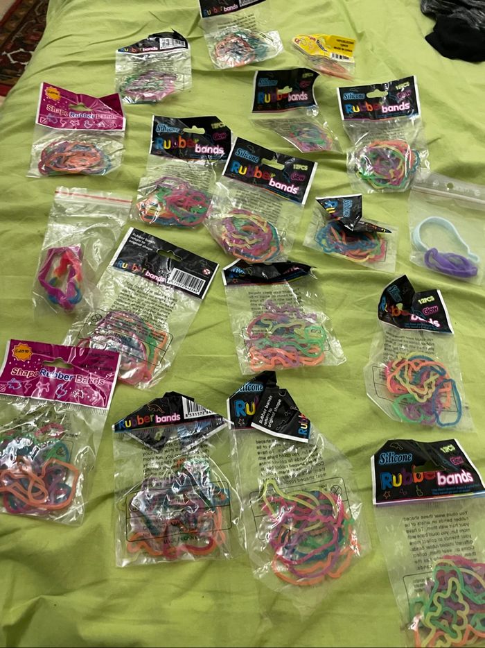 Lot de 18 paquets élastiques - photo numéro 2