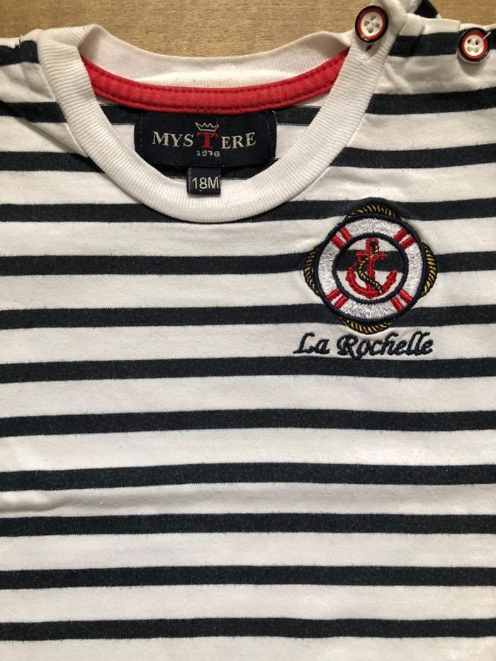 Tee-shirt Marin bébé garçon - photo numéro 2